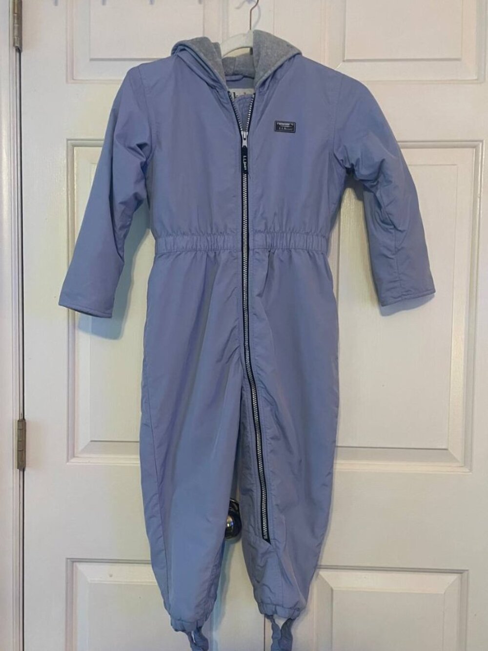 L.L.Bean Kids Lavender Hooded Snowsuit | vintage Winter full body XXS/4